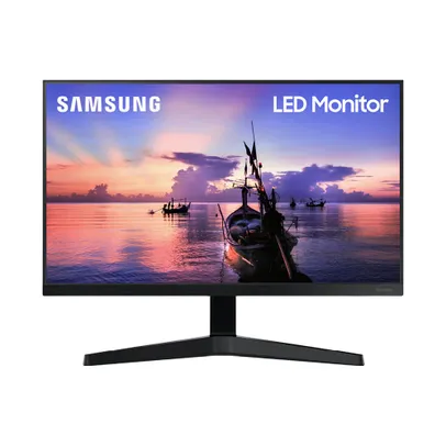 Monitor Samsung 24'' fhd, hdmi, vga, Preto, Série T350