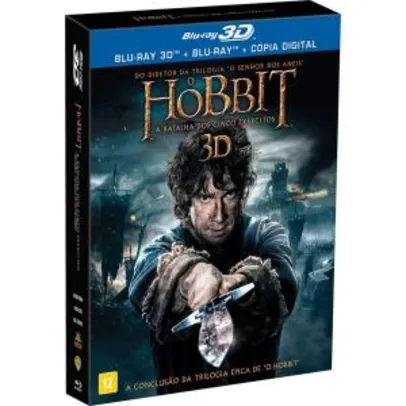 Blu-ray 3D - O Hobbit: A Batalha dos Cinco Exércitos