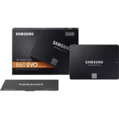 Ssd Samsung 860 Evo 500gb Sata3 6gbs 550mbs Lacrado Garantia por R$ 368
