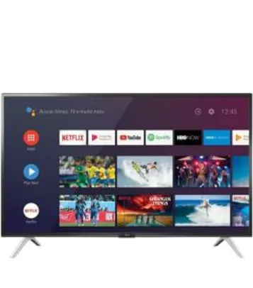 [AME R$ 950]￼ Smart TV Android LED 32" Semp 32S5300 Bluetooth c/ comando de voz (Google) | R$ 1.100