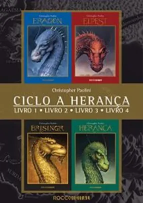 [Ebook] Ciclo A Herança - (Eragon, Eldest, Brisingr, Herança) - R$17