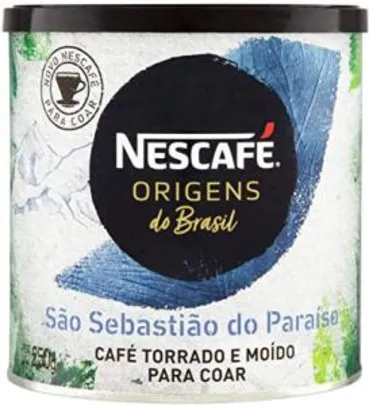 Café Torrado e Moído NESCAFÉ Origens São Sebastião do Paraíso 250g R$ 9