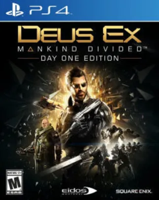 Jogo Deus Ex: Mankind Divided Day One Edition (PS4)