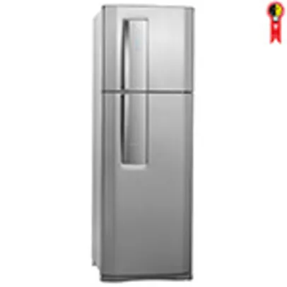 Geladeira/Refrigerador 2 Portas Frost Free DF42X 382 Litros Inox - Electrolux