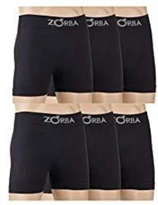 Zorba Kit 6 Cueca Boxer sem costura