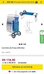 Carrinho de Praia 2495 Mor R$119