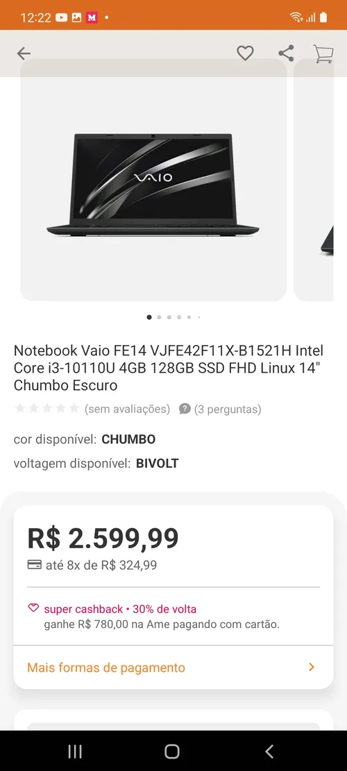 Imagen na descrição da promoção