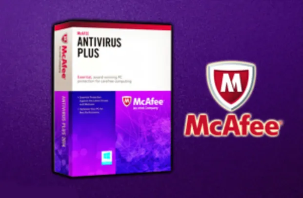 McAfee AntiVirus Plus 1 ANO R$13