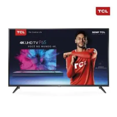 Smart TV LED 65" TCL 4K 65P65US | R$3.032