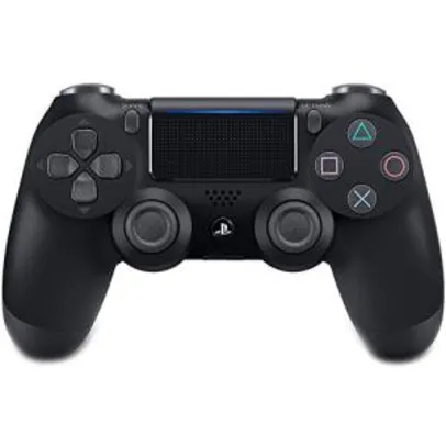 Controle Dualshock - PlayStation 4 - Preto - R$219