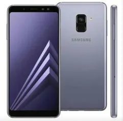 Smartphone Samsung Galaxy A8 64GB Ametista - Dual Chip 4G Câm. 16MP + Selfie 16MP + 8MP 5.6”