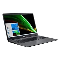 Notebook Acer Aspire 3 Intel Core i3-1005G1 8GB 512GB SSD W10 15,6'' A315-56-304Q - Cinza