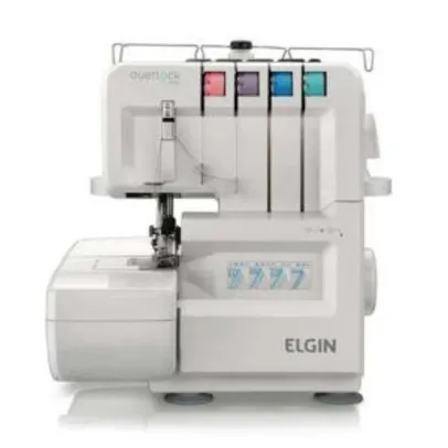 Máquina de Costura Elgin Overlock 1000 - Branca - R$841