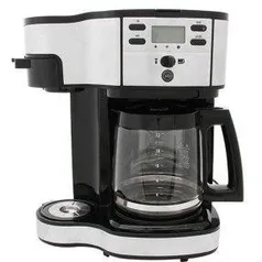 Cafeteira Elétrica Hamilton Beach Preto/Prata 35 Xícaras Programável 900W Real R$249