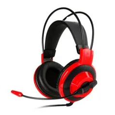 Headset Gamer MSI DS501 Preto/Vermelho, DS501 - R$60