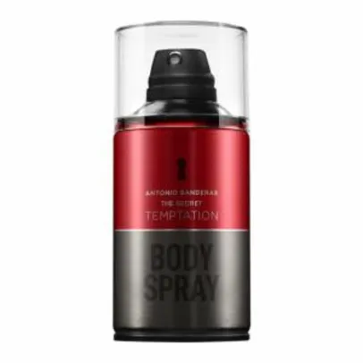 [APP] Perfume Antonio Banderas The Secret Temptation Masculino Body Spray 250ml | R$ 45