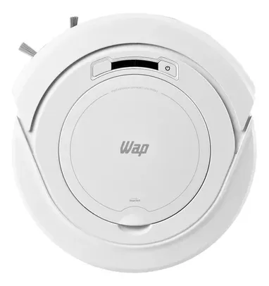 Aspirador De Pó Robô Automático 3 Em 1 Varre Aspira E Passa Pano Mop Wap Robot W90 Pérola - Bivolt