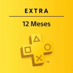 PlayStation Plus Extra: Assinatura de 12 meses