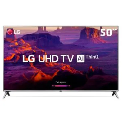 Smart TV LED 50" Ultra HD 4K LG 50UK6520PSA - R$2279