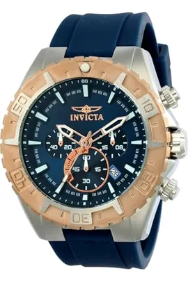 Relógio Invicta Aviator 22523 azul