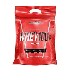 Whey 100% Pure Refil (1,8Kg) - Sabor Cookies and Cream, Integralmédica