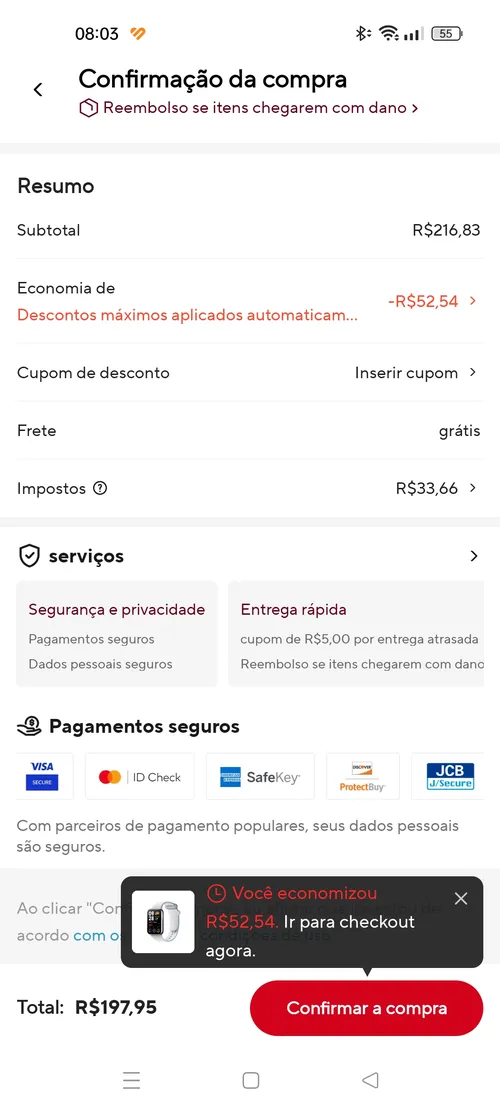 Imagen na descrição da promoção