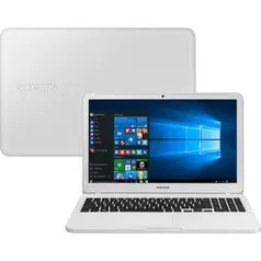 [Cartão Submarino] Notebook Essentials E30 Intel Core I3 4GB 1TB LED Full HD 15.6'' W10 Branco Ônix - Samsung (AME R$1281)