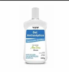 Gel Antisséptico View Com Aloe Vera 440g | R$ 2,99