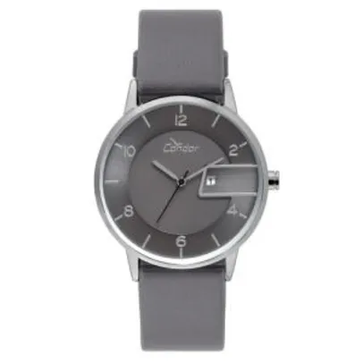 [Com AME R$122] Relógio Condor Feminino Eterna Bracelete Prata - COGL10BR/K2C