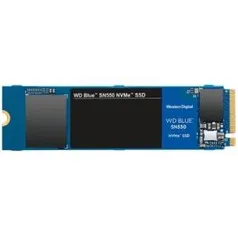 SSD WD Blue SN550, 1TB, M.2, PCIe, NVMe, Leituras: 2400Mb/s e Gravações: 1950Mb/s - R$816