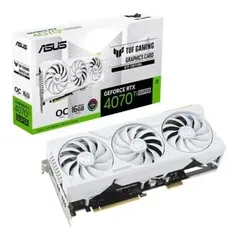 [PrimeNinja R$ 5916,99] Placa de Vídeo RTX 4070 TI Super OC ASUS TUF O16G BTF White NVIDIA GeForce, 16GB GDDR6X, RGB, DLSS, Ray Tracing