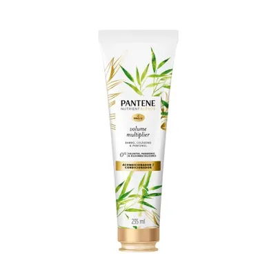 Condicionador Pantene Nutrient Blends Multiplicador de Volume com Bambu, Colágeno e Pantenol 235 ml