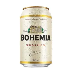 (7un)Cerveja Bohemia Pilsen Lata 350 Ml