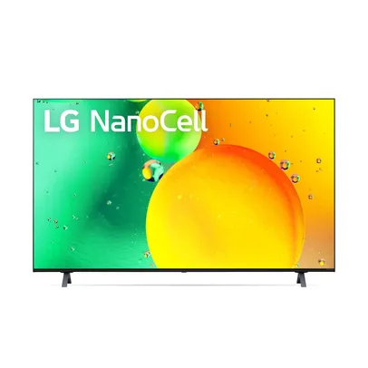 Smart TV LG 55'' NANO75 4K NanoCell ThinQ AI Smart Magic Google Alexa