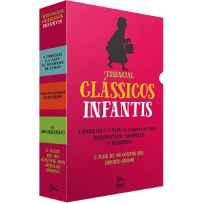 Livro - Box Essencial: Clássicos Infantis (Contos dos Irmãos Grimm 3 Volumes) - R$16,90