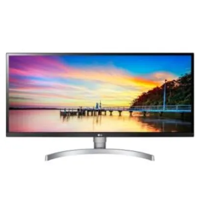 Monitor 34" LG 34WK650 - IPS Full HD Ultrawide 2560x1080 | R$2.564