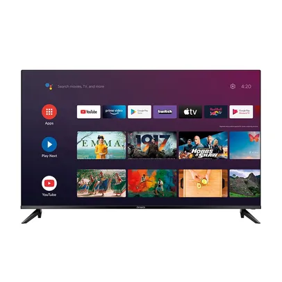 Smart TV 43" Aiwa Android AWS-TV-43-BL-02-A - Bivolt