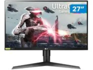 [App | magalupay] Monitor Gamer 144Hz Full HD 27” LG 27GL650F-B