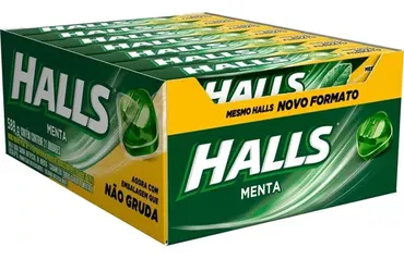 [R$ 1,01 cada] Drops Halls Menta Com 21 Unidades