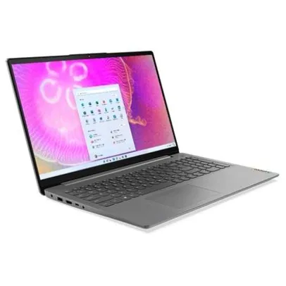 Notebook Lenovo Ultrafino IdeaPad 3i Intel Core i3-1115G4, 4GB RAM, SSD 256GB, 15.6 Full HD, Linux, Cinza - 82MDS00300