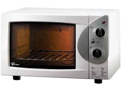 Foto do produto Forno Elétrico Fischer Grill Bancada 44L - Branco