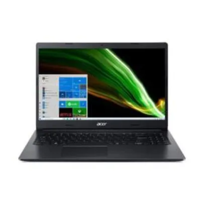 Notebook Acer Aspire 3 A315-23G-R4ZS AMD Ryzen 7 12GB RAM 512GB SSD RX Vega 10 | R$3.989
