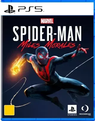 Marvels Spider-Man Miles Morales para PS5 - Insomniac Studios - Jogos de Ação