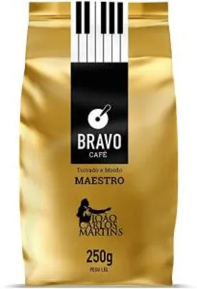 Saindo por R$ 11,81: [PRIME] Bravo Café Maestro Torrado e Moído 250g | R$ 12 | Pelando