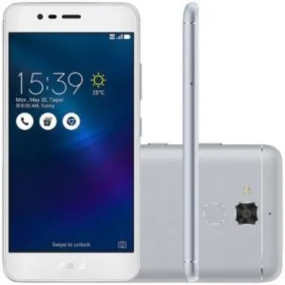 Smartphone Asus Zenfone 3 Max 5.2" 16GB ZC520TL Desbloqueado Prata por R$ 700