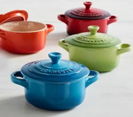 Panela Le Creuset Mini Cocotte Cerâmica (várias cores) - R$ 83