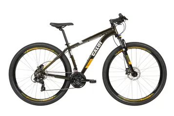 Bicicleta MTB Two Niner Pro Aro 29 - Suspensão Câmbio Shimano Freio a Disco 21 Vel - Verde Metálico