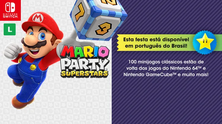 [PRÉ-VENDA] Mario Party™ Superstars - Nintendo Switch