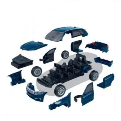 Brinquedo de Montar BMW X5 1:28 - Banbao - De R$114 por R$40