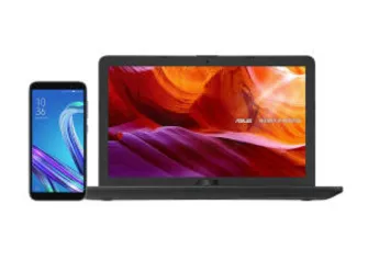 NOTEBOOK + SMARTPHONE Notebook Asus X543UA-GO2194T Intel Core I3 4GB 1TB 15,6" W10 Cinza Escuro + Smartphone Asus Zenfone Live L1